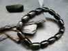 Green Tourmaline Genuine Bracelet ~ 7 Inches ~ 14mm Tube Beads