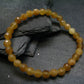 Rare Golden Apatite Genuine Bracelet From Mexico ~ 7 Inches ~ 6mm Facetted Beads