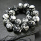 Pinolite Pinolith Genuine Bracelet ~ 7 Inches ~ 8mm Round Beads