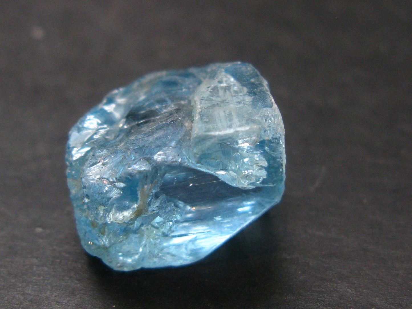 Natural Large Blue Topaz Crystal From Brazil - 0.7" - 11.35 Grams