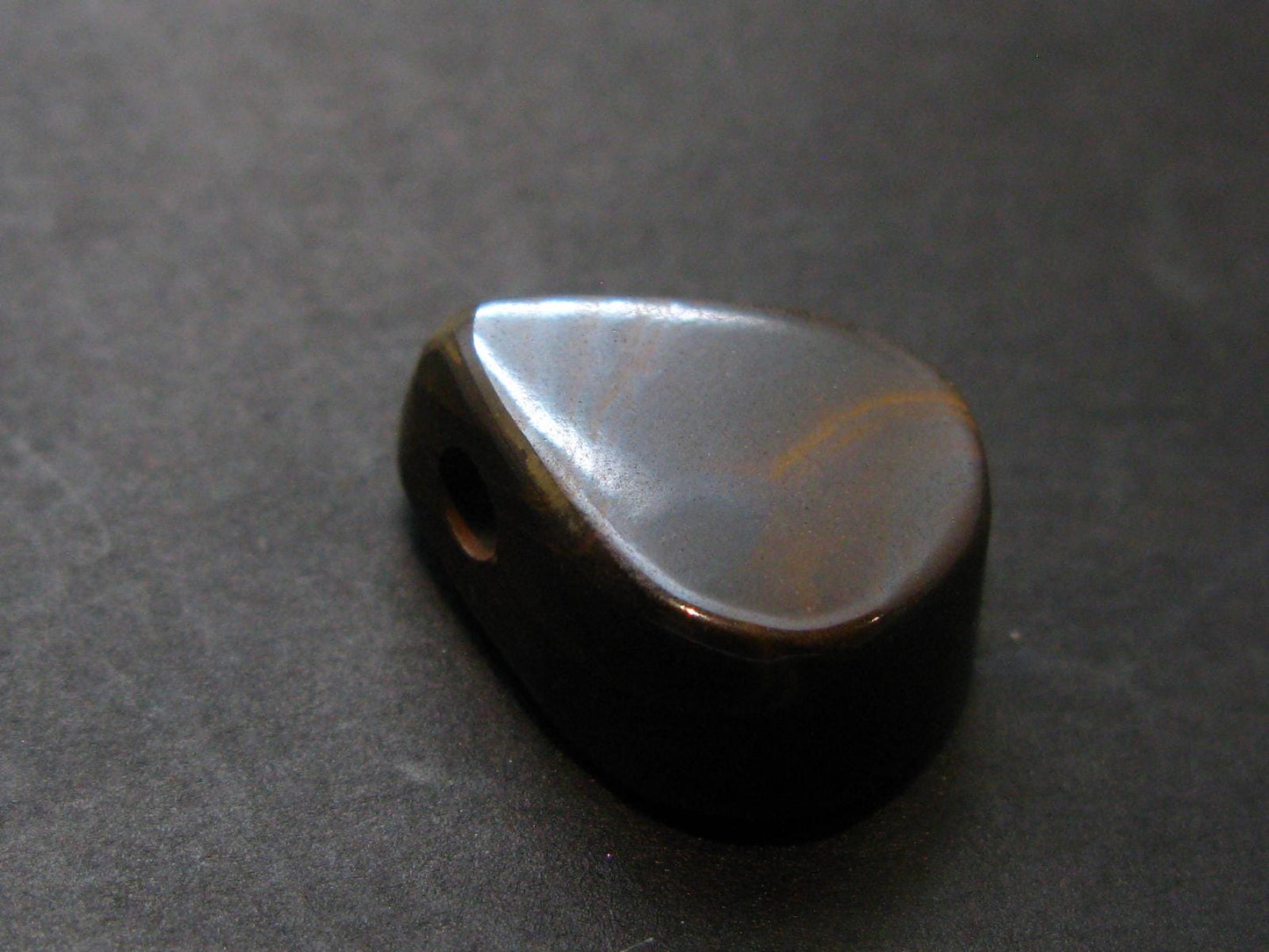 Stunning Rare Boulder Opal Metal Free Pendant from Australia - 0.7" - 4.71 Grams