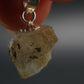 Phenakite Phenacite Silver Pendant from Brazil - 0.6 Inches - 1.0 Grams