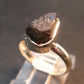 Alexandrite Crystal Silver Ring From Zimbabwe - Size 6 - 2.44 Grams