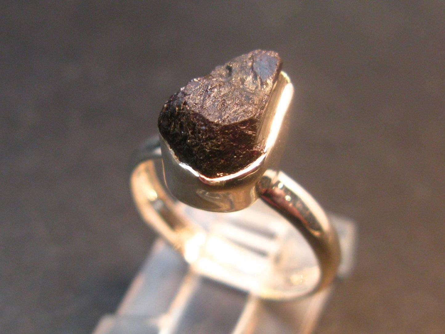 Alexandrite Crystal Silver Ring From Zimbabwe - Size 6 - 2.44 Grams