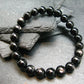 Hypersthene Genuine Bracelet ~ 7 Inches ~ 8mm Round Beads