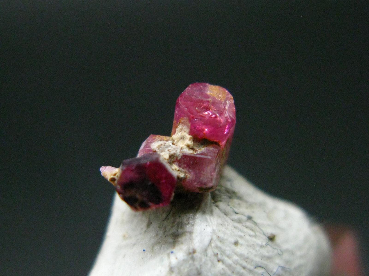 Nice Rare Gem Bixbite Red Emerald Beryl Crystal From Utah USA - 0.68 Carats