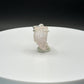 Raw Pink Stone Charm | Natural Crystal Silver Drop