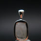 Raw Rare Natrolite Crystal Silver Pendant From Russia - 0.7" - 1.43 Grams