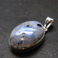 Natural Glow From Inside Moonstone Silver Plated Pendant - 1.2" - 5.77 Grams