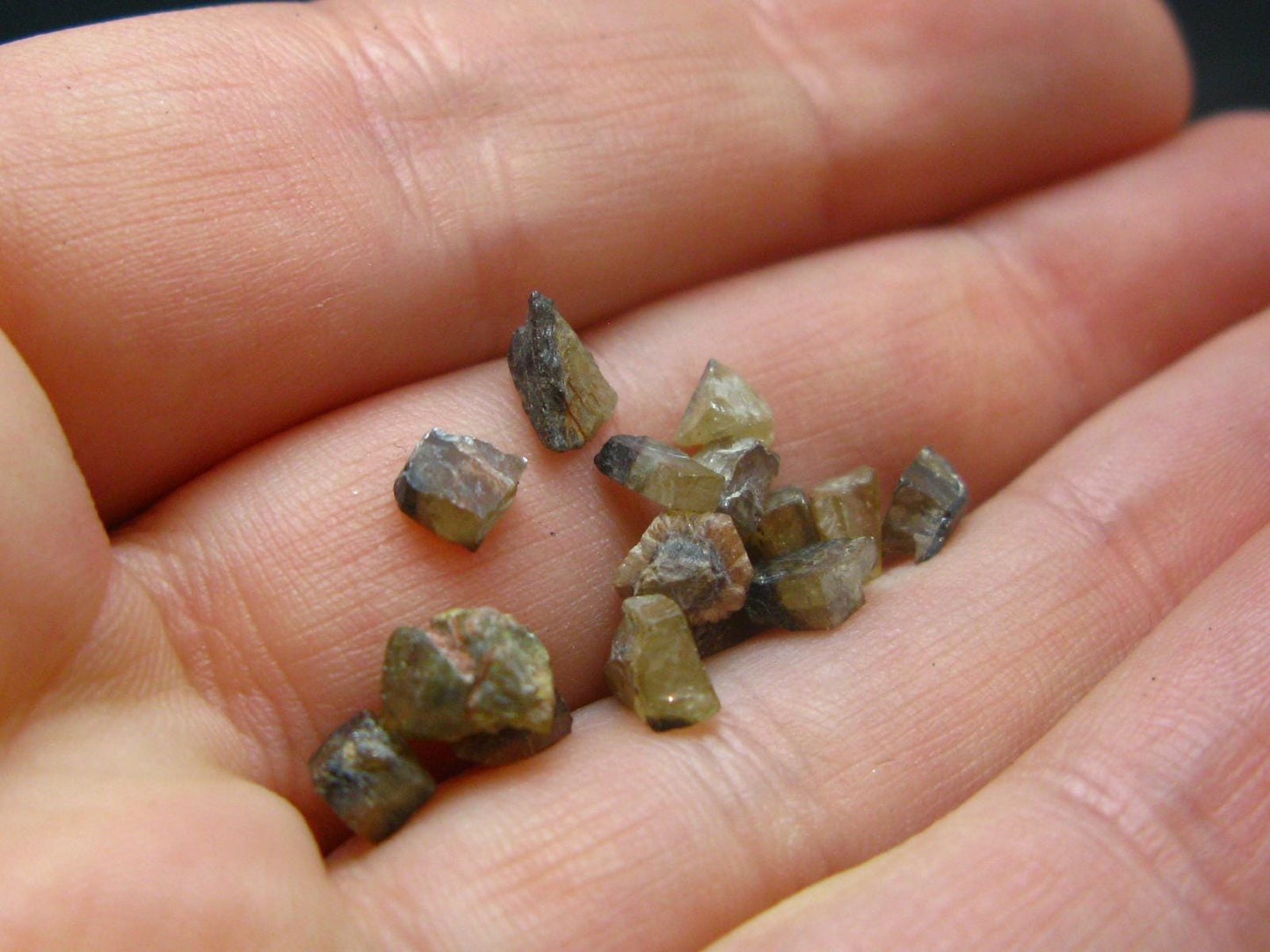 Lot of 15 Stibio Tantalite Crystals From Brazil - 13.30 Carats