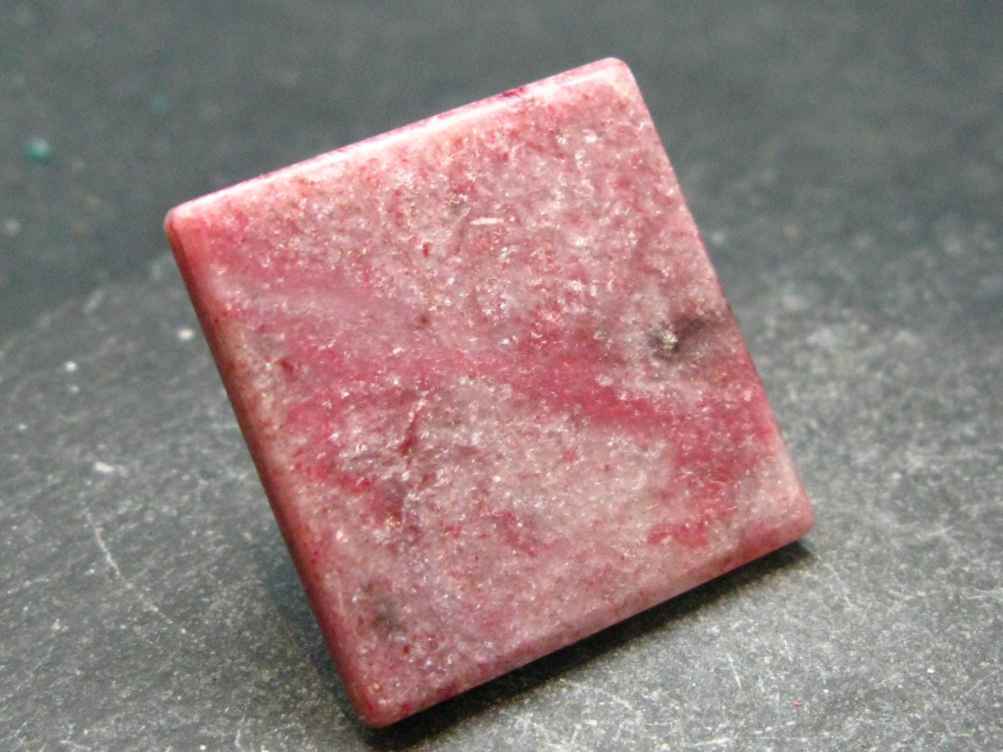 Rare Red Thulite Pyramid From Norway - 1.1" - 18.57 Grams