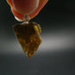 Rare Enstatite Crystal 925 Silver Pendant From Tanzania - 0.9" - 2.34 Grams