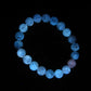 Rare Petroleum Oil In Quartz Crystal Bracelet - 7 Inches - 10mm Round Beads