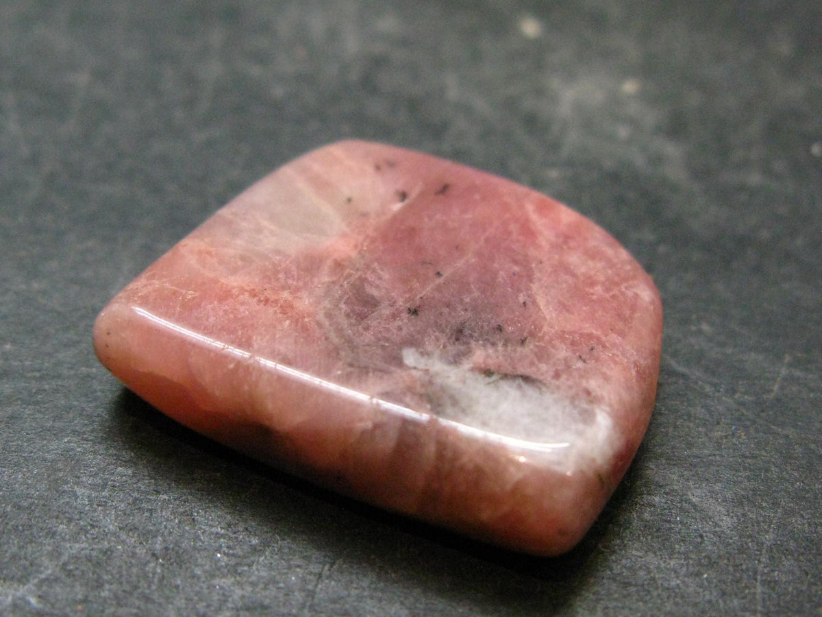 Rare Pink Petalite Tumbled Stone From Canada - 1.1" - 9.33 Grams