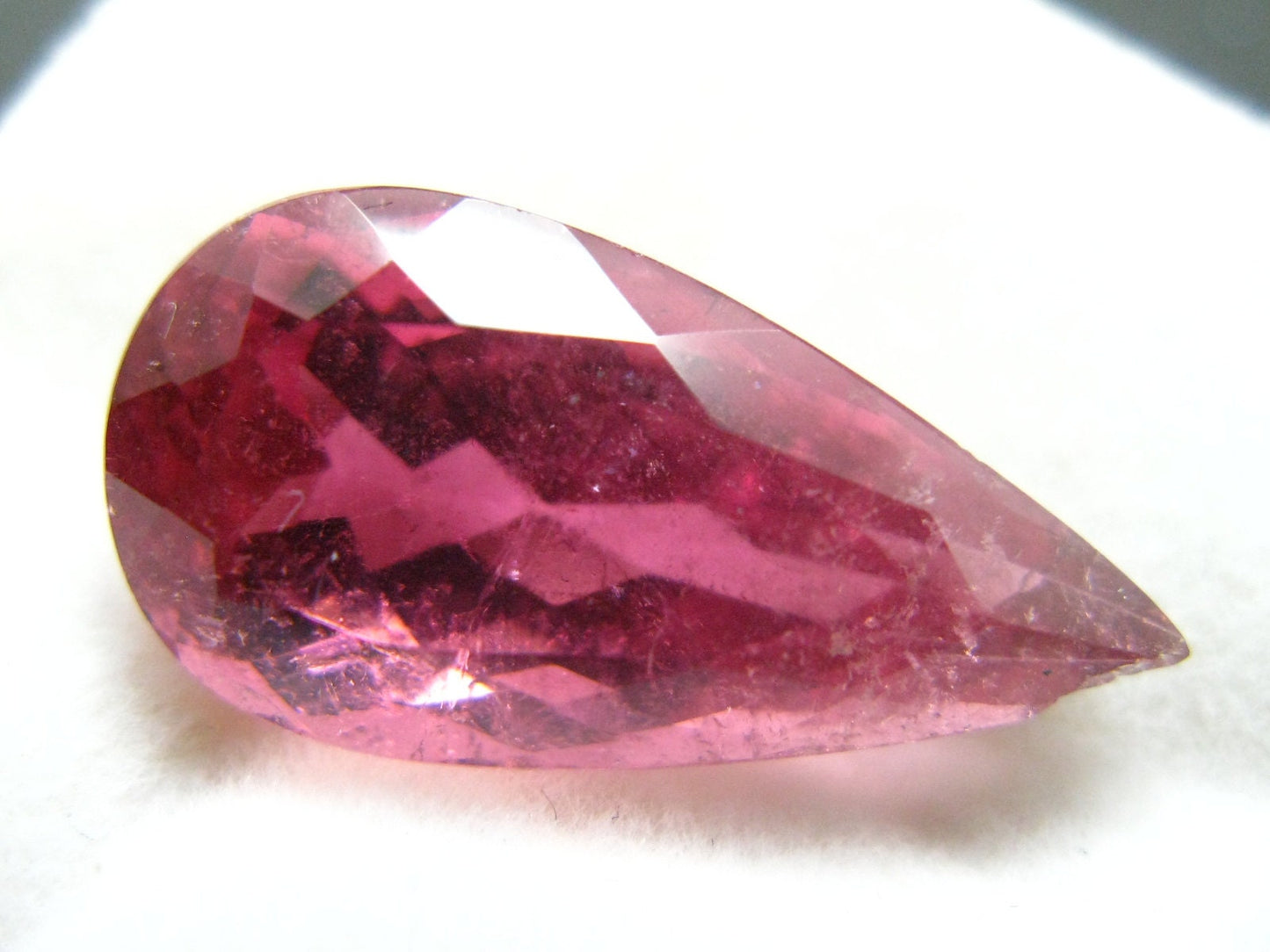 Pink Tourmaline Cut Stone Gem From Brazil - 8.94 Carats - 20x10mm