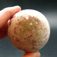 Large Cinnabar in Quartz Sphere from Peru - 161.76 Grams - 1.9"