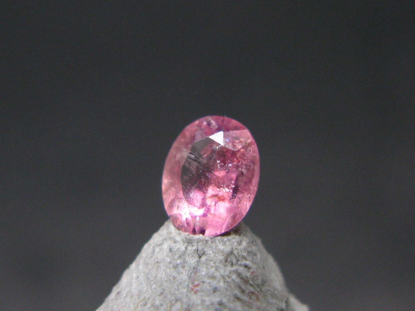 Rare Large Pezzottaite Pink Beryl Cut Facetted Gem from Madagascar - 0.25 Carats