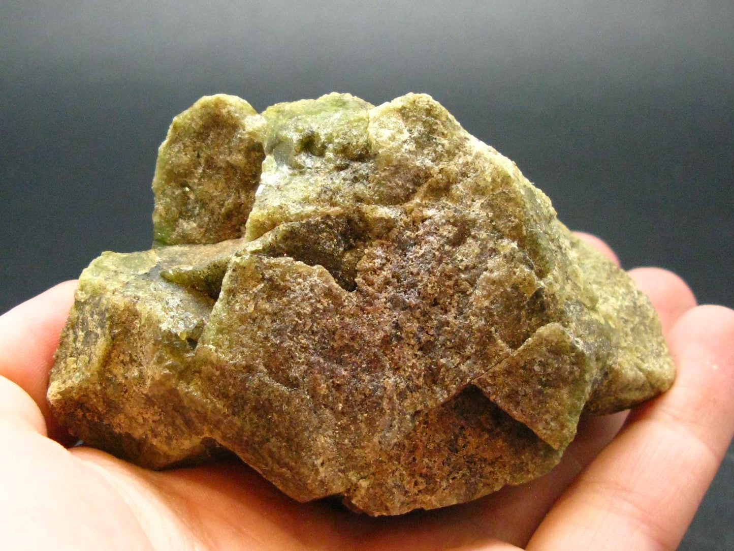 Large Vesuvianite Idocrase Crystal from Morocco - 3.0"