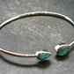 Grandidierite Silver Twister Bracelet From Madagascar - 4.62 Grams