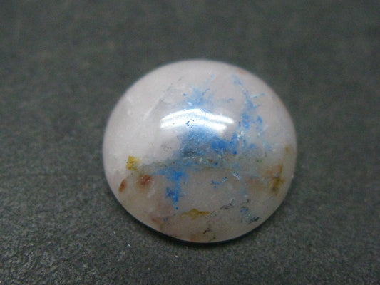 Papagoite in Quartz Cabochon from Messina S. Africa - 6.30 Carats - 13x13mm