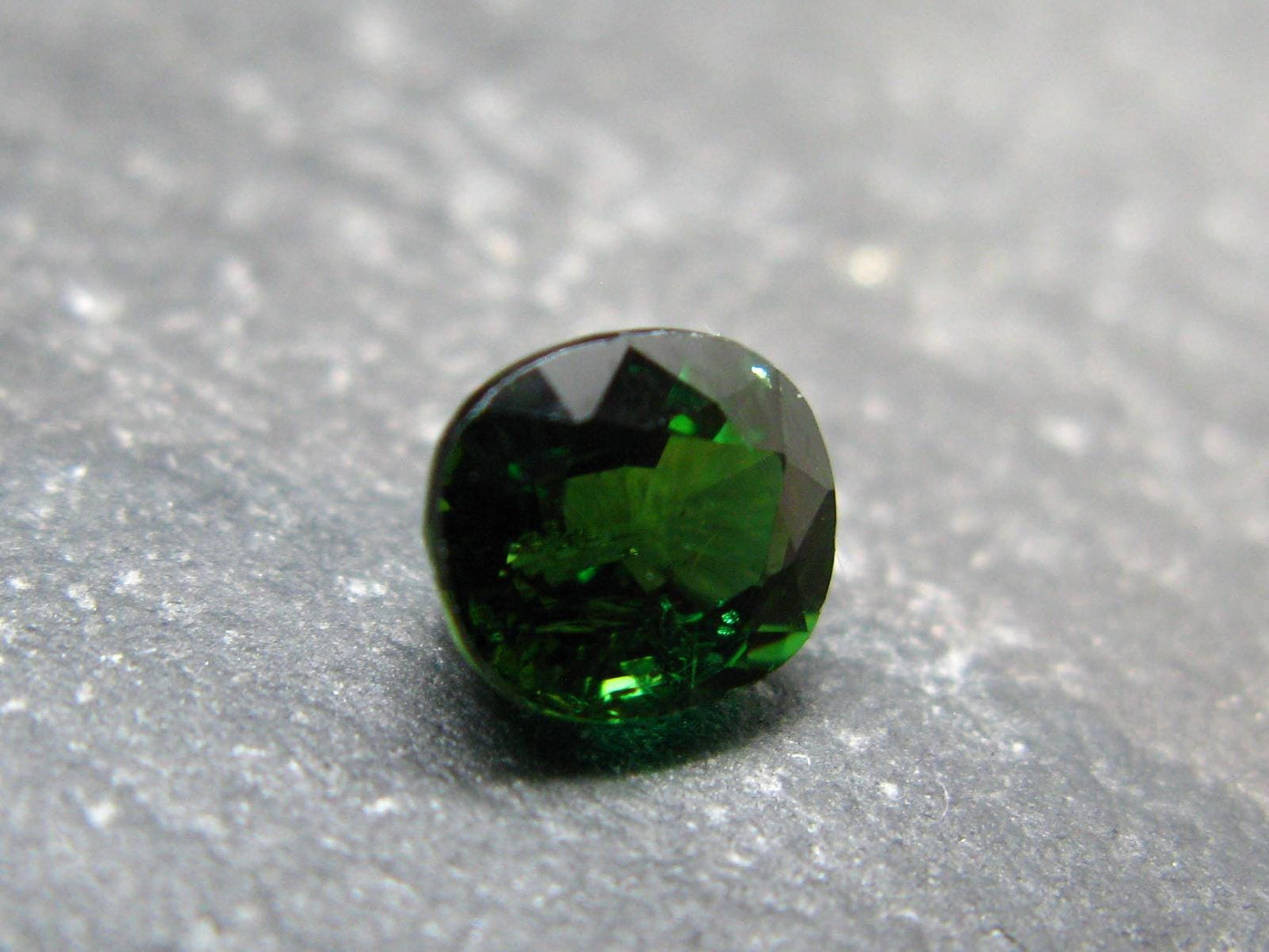 Chrome Tourmaline Cut Stone Gem From Brazil - 1.16 Carats