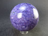 Russian Treasure from the Earth!! Stunning Silky Charoite Sphere from Russia - 167 Grams - 2.0"
