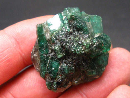 Gem Emerald Beryl Cluster From Madagascar - 21.72 Grams - 1.4"