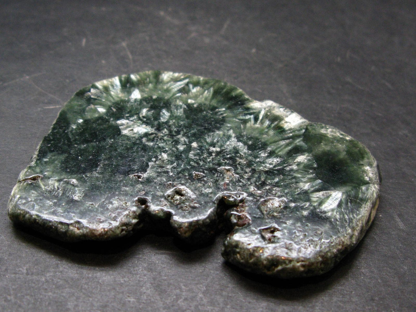 Nice Polished Seraphinite Clinochlore Stalactite Slab From Russia - 2.8" - 49.59 Grams