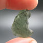 Moldavite Tektite Raw Piece from Czech Republic - 0.8" - 7.0 Carats - 1.4 Grams