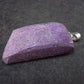 Rare Silver Stichtite Pendant from Australia - 1.3" - 4.80 Grams