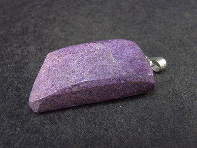 Rare Silver Stichtite Pendant from Australia - 1.3" - 4.80 Grams