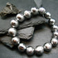 Meteorite Muonuonolusta Genuine Bracelet ~ 7 Inches ~ 12mm Round Beads