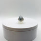 Elegant Dendritic Agate Teardrop Ring – Natural Scenic Pattern Statement Jewelry - Size 8