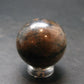 Chiastolite Variety of Andalusite Sphere from China - 1.0" - 34.35 Grams