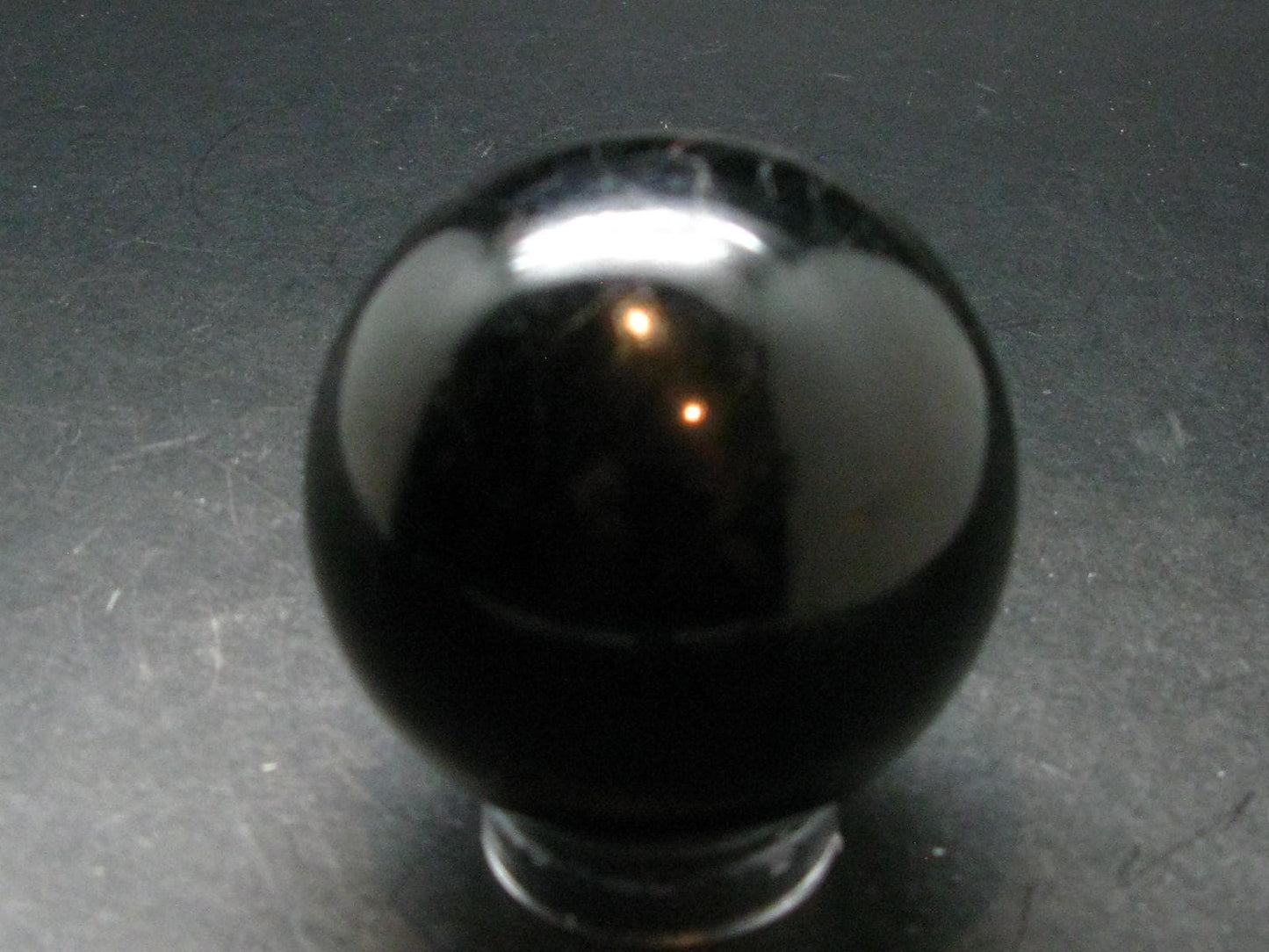 Black Tourmaline Schorl Sphere From Brazil - 324.0 Grams