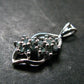 Genuine Alexandrite Gem Silver Pendant From Russia - 1.07 Grams - 0.29 TCW