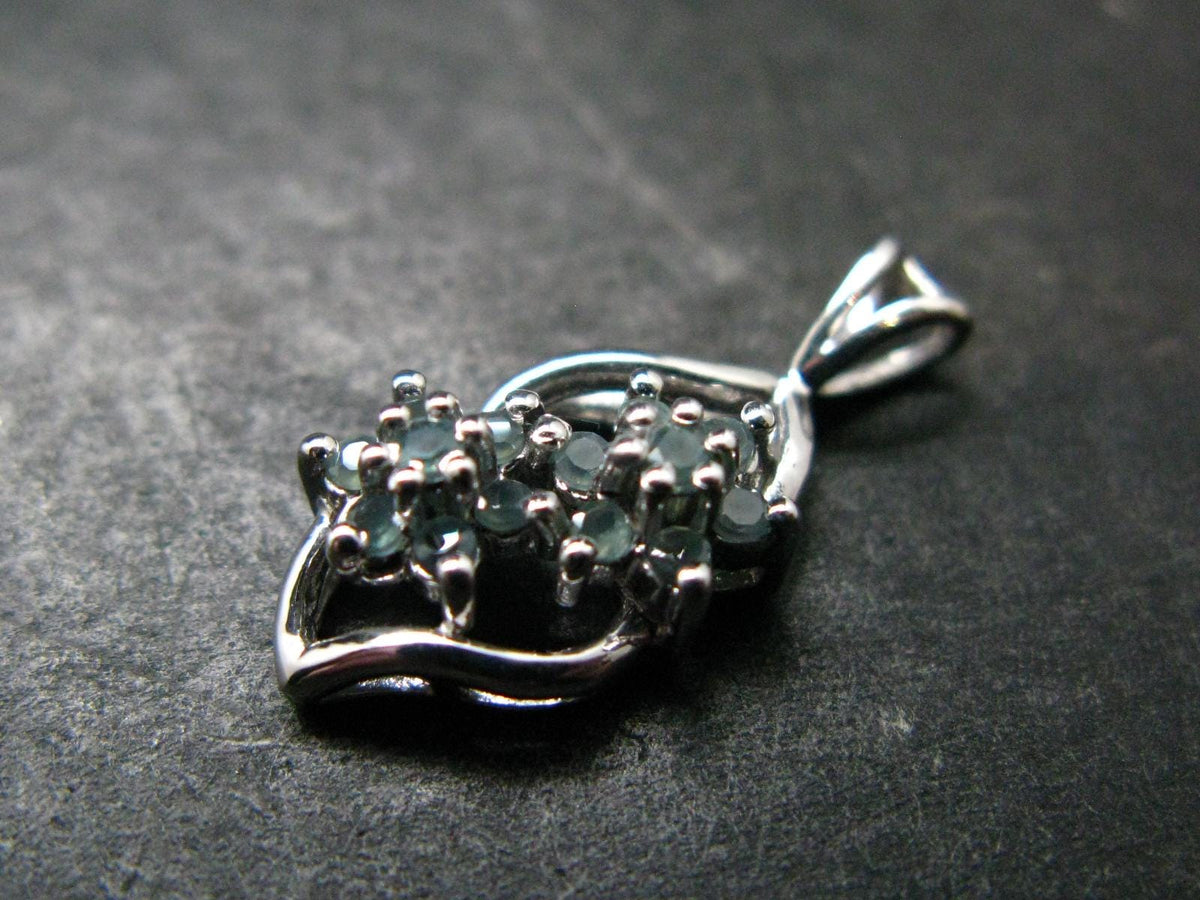 Genuine Alexandrite Gem Silver Pendant From Russia - 1.07 Grams - 0.29 TCW