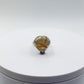 Golden Rutilated Quartz Ring – Teardrop Rutile Crystal Statement Jewelry - Size 10