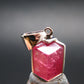 Rhodochrosite Sterling Silver Pendant From Alma Colorado - 0.9" - 3.18 Grams