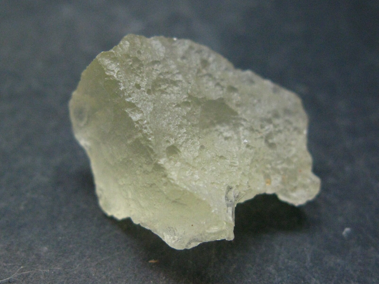 Nice Gem Libyan Tektite Glass From Libya - 7.74 Grams - 1.1"