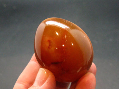 Carnelian Agate Egg From Madagascar - 1.8"