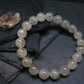 Rare Petroleum Oil In Quartz Crystal Bracelet - 7 Inches - 10mm Round Beads