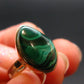 Malachite Silver Ring - 4.77 Grams - Size 5