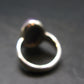 Very Rare Kammererite Chrome Clinochlore Silver Ring from Turkey - Size 8