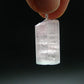 Rare Gem Watermelon Gem Tourmaline Crystal Silver Pendant From Brazil - 1.1"