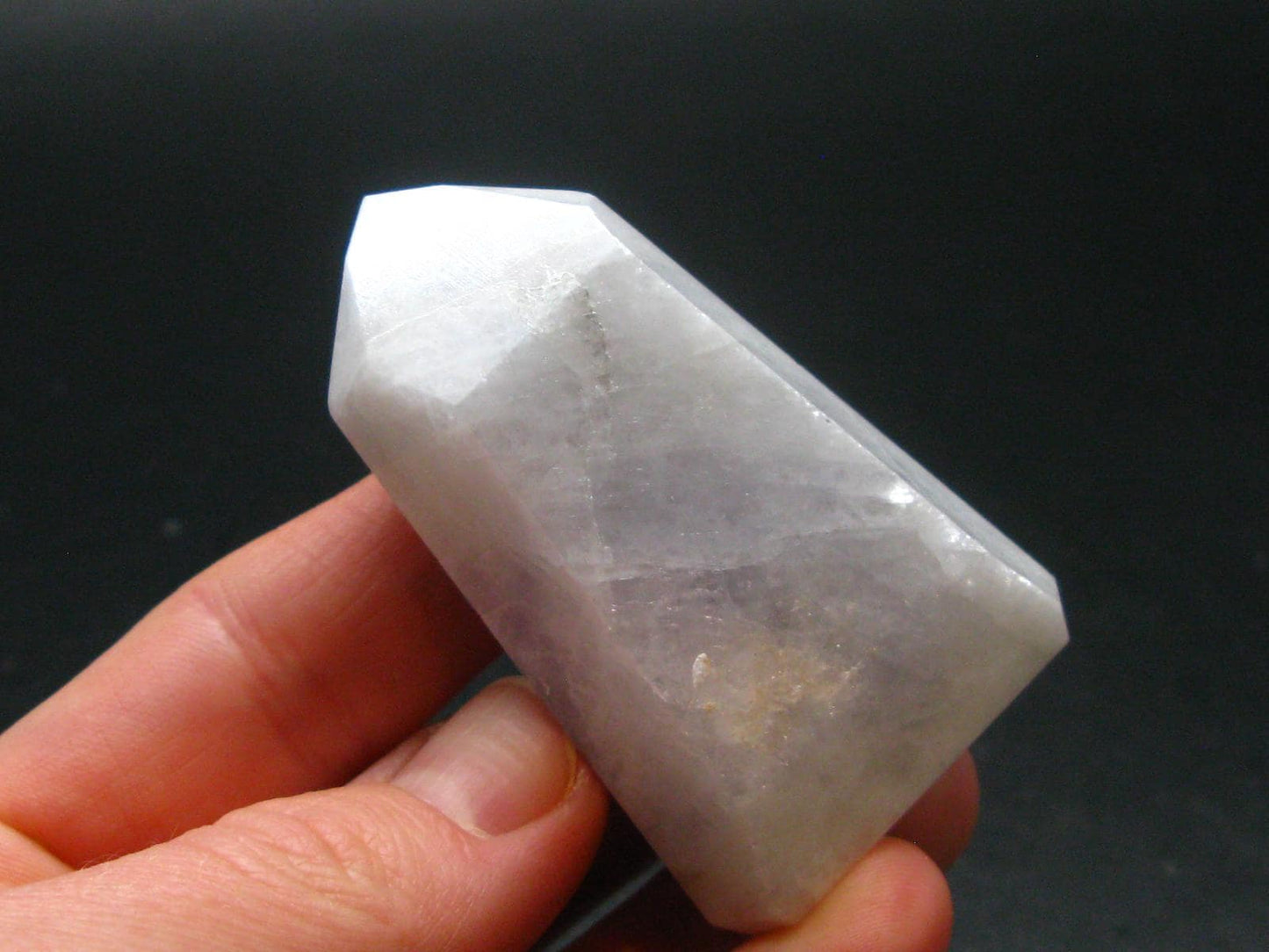 Nice Lilac Amblygonite Obelisk from Brazil - 62.76 Grams - 2.1"