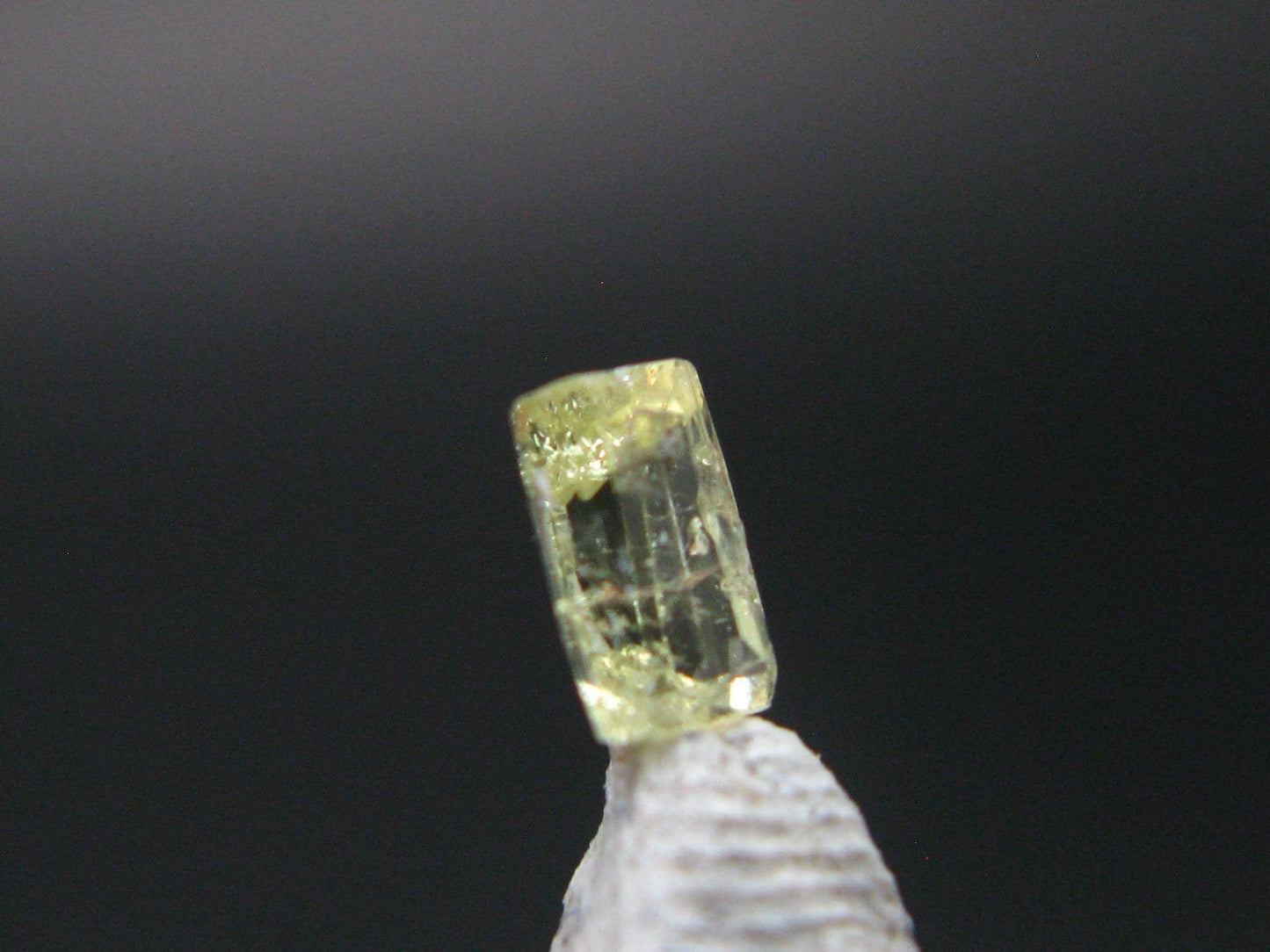 Rare Gem Vesuvianite Cut Stone from Canada - 0.25 Carats