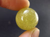 Rare Agni Gold Danburite Sphere From Tanzania - 43.60 Carats - 0.7"