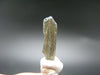 Moldavite Tektite Raw Piece from Czech Republic - 0.8" - 4.45 Carats - 0.89 Grams
