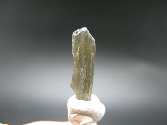 Moldavite Tektite Raw Piece from Czech Republic - 0.8" - 4.45 Carats - 0.89 Grams